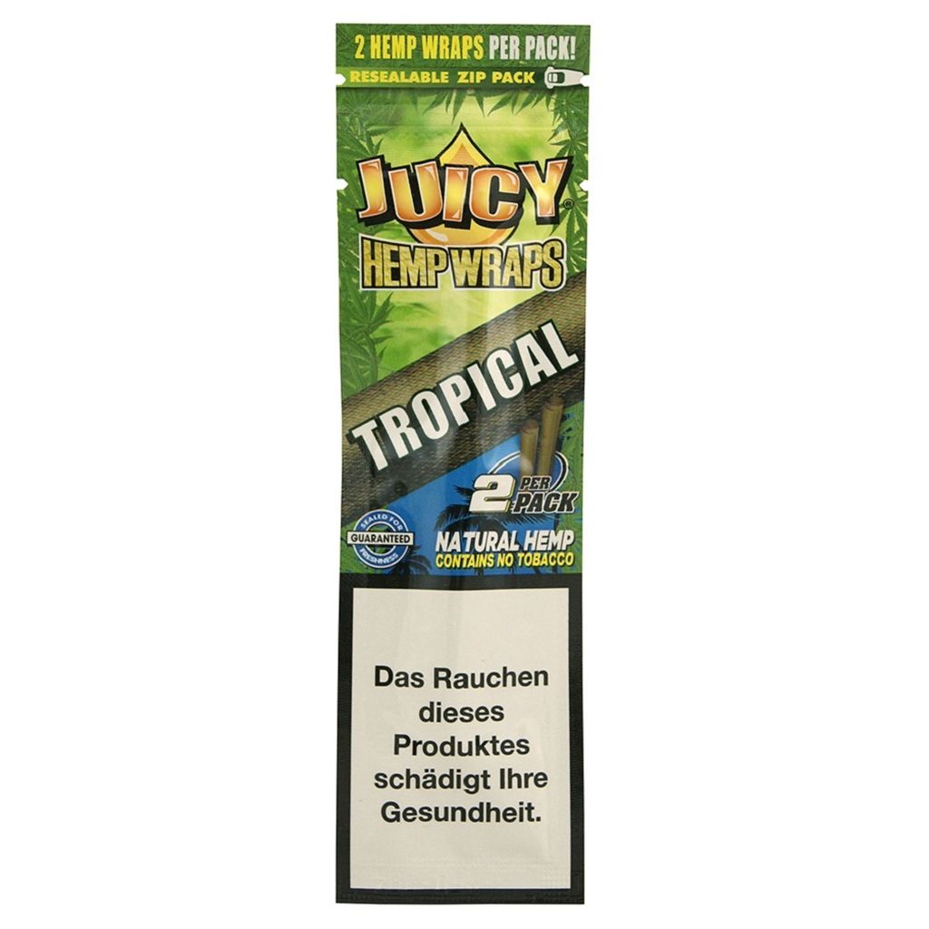JAYS გასახვევი ქაღალდი TROPICAL - TROPICAL Flavored Hemp Wraps
