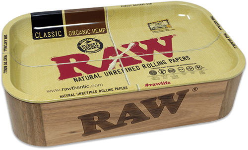 RAW CACHE BOX WITH TRAY LID