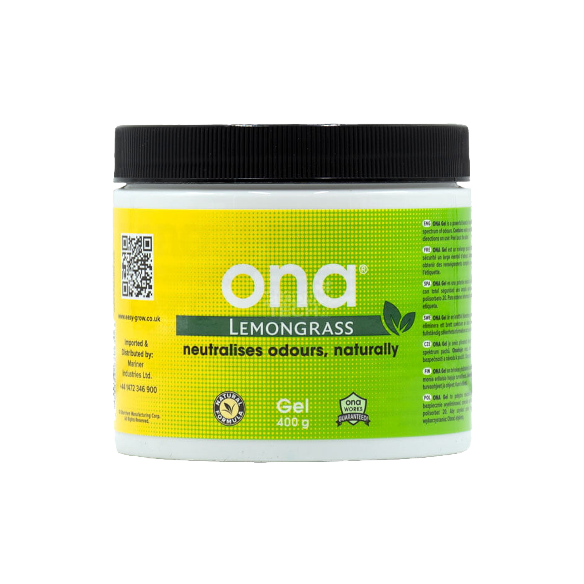 ONA Gel Lemongrass 400g