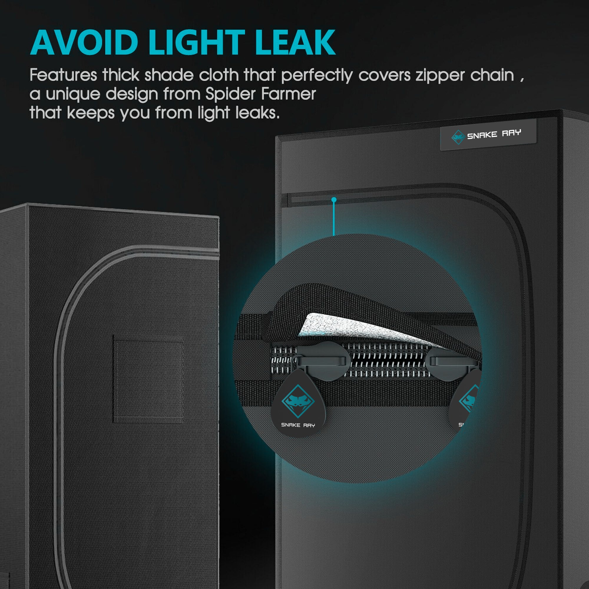 SNAKE RAY ტენტი - 150X300X200