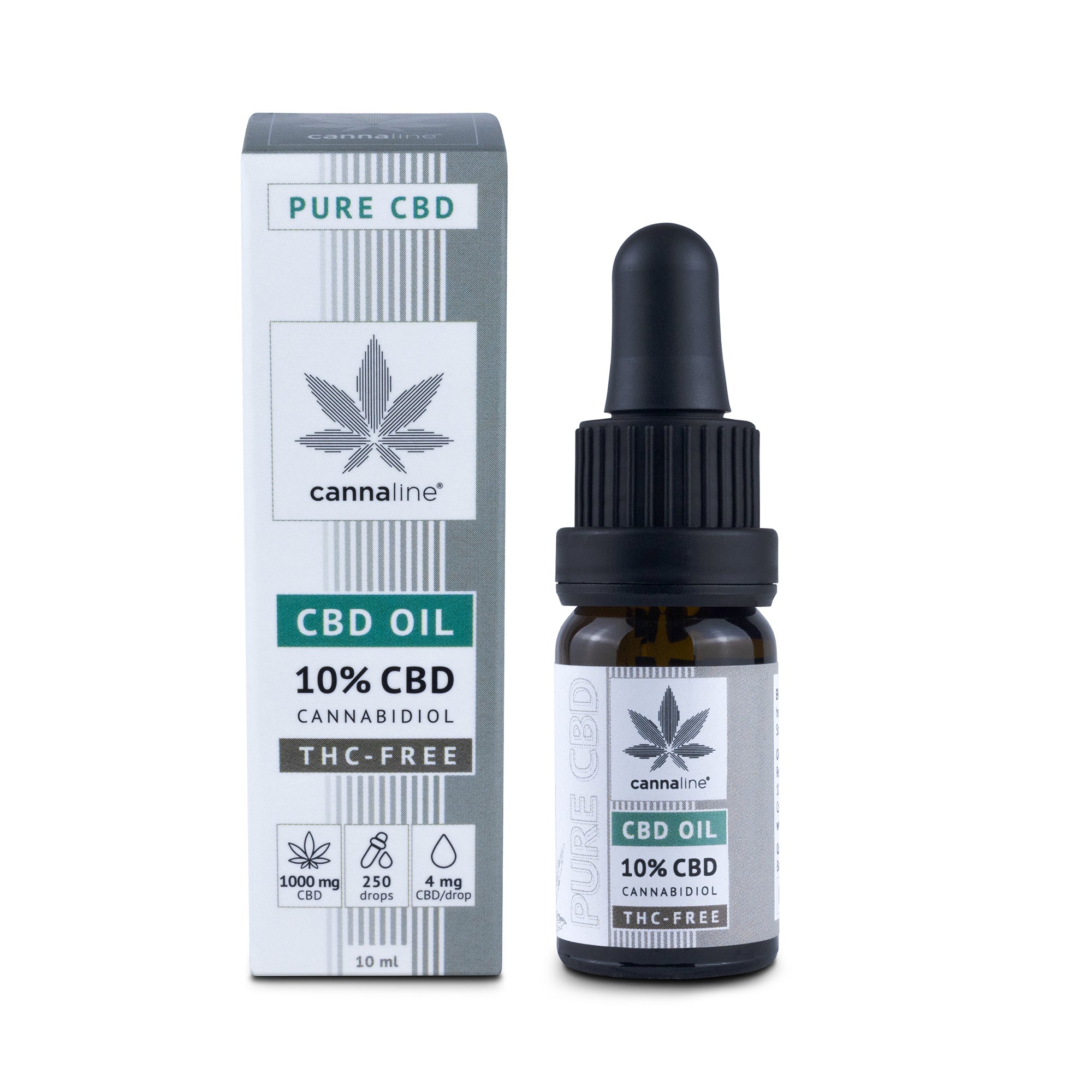cannaline THC-FREE CBD Oil – 10%