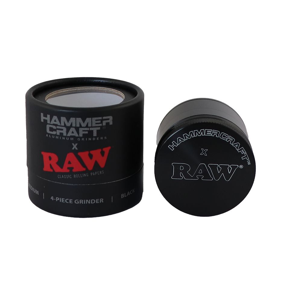 RAW Hammer Craft Medium Grinder 4 Parts