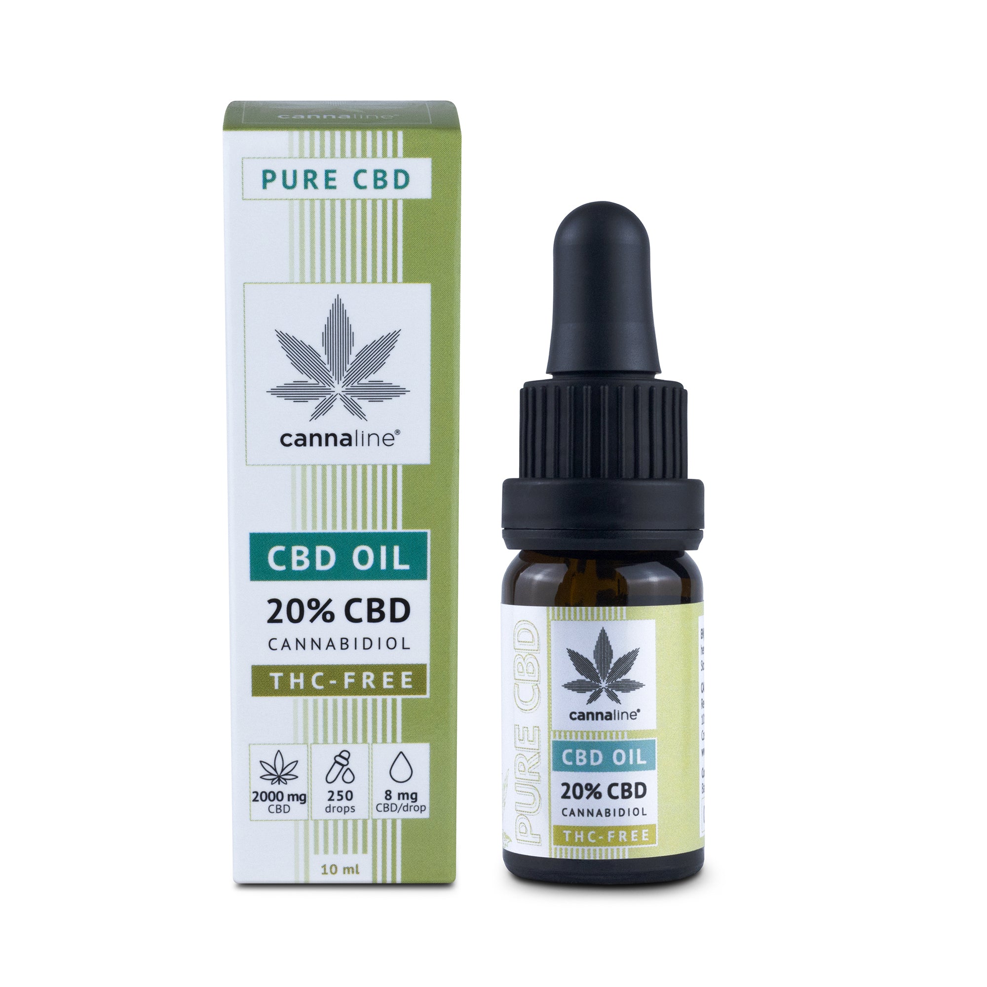 Cannaline - CBD ზეთი THC-ს გარეშე – 20%