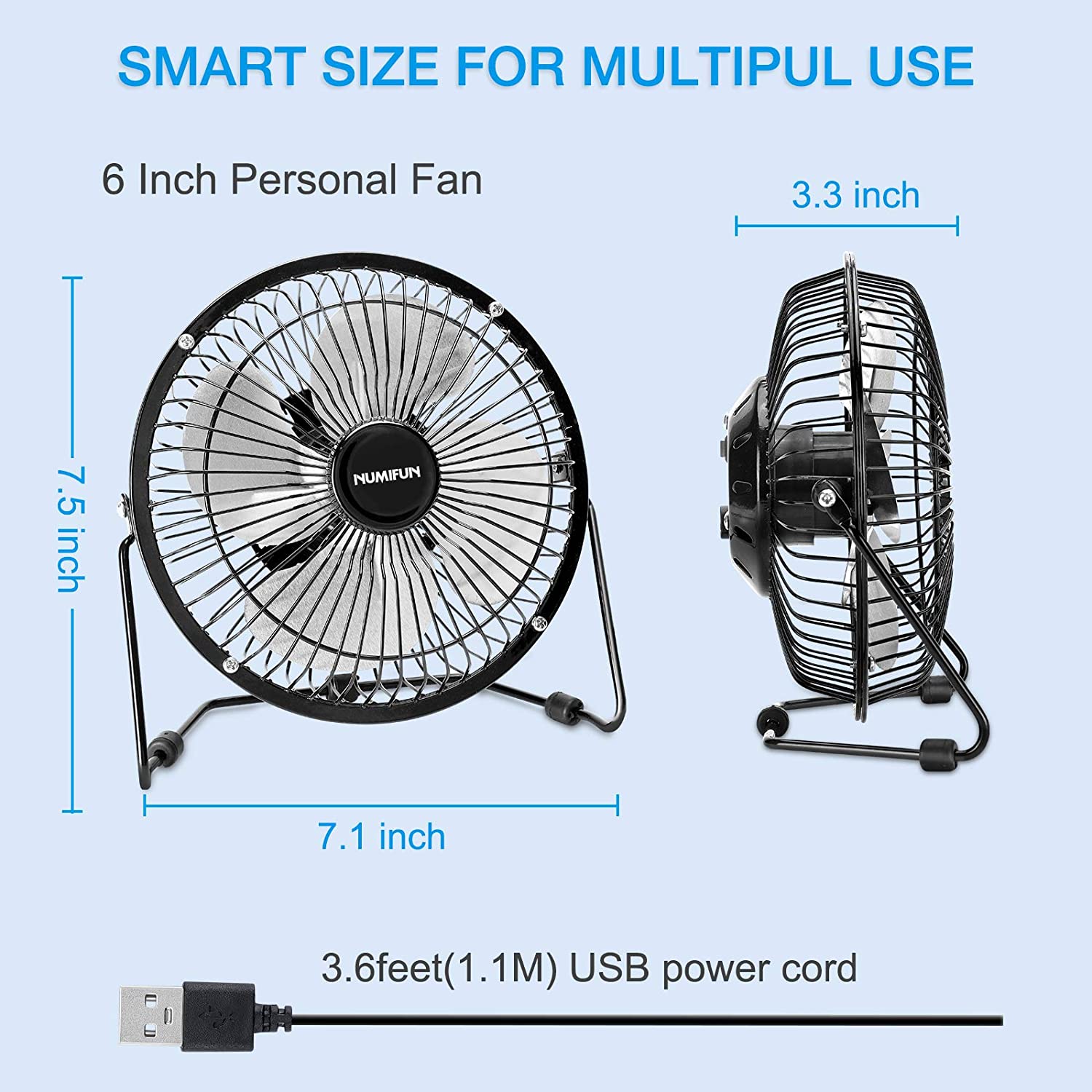 USB მინი ვენტილატორი