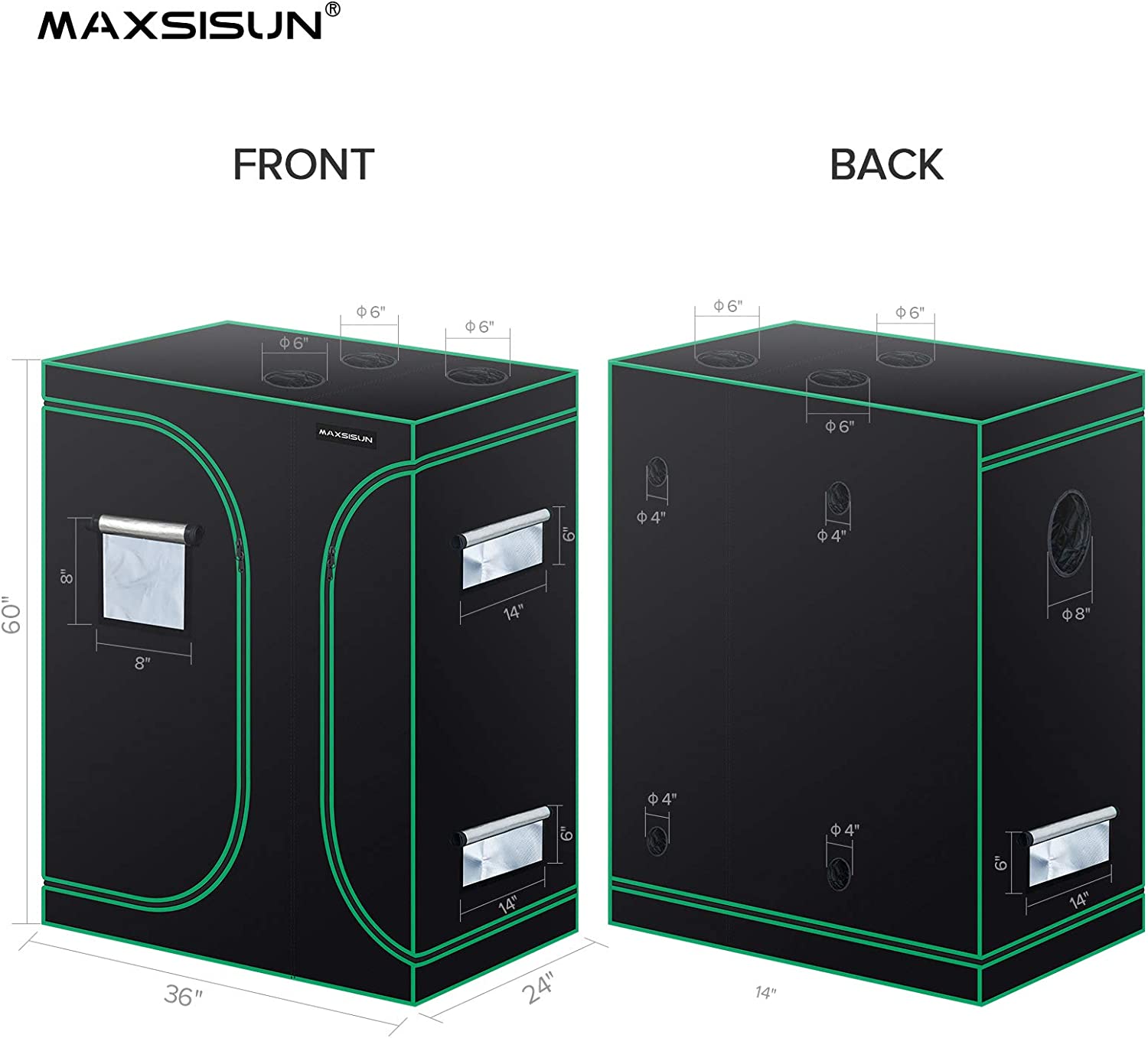 INDOOR GROW TENT 600D