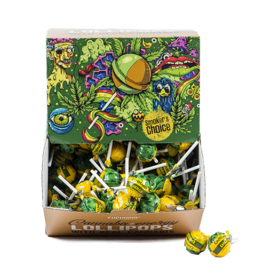 CANNABIS ENERGY LOLLIPOPS