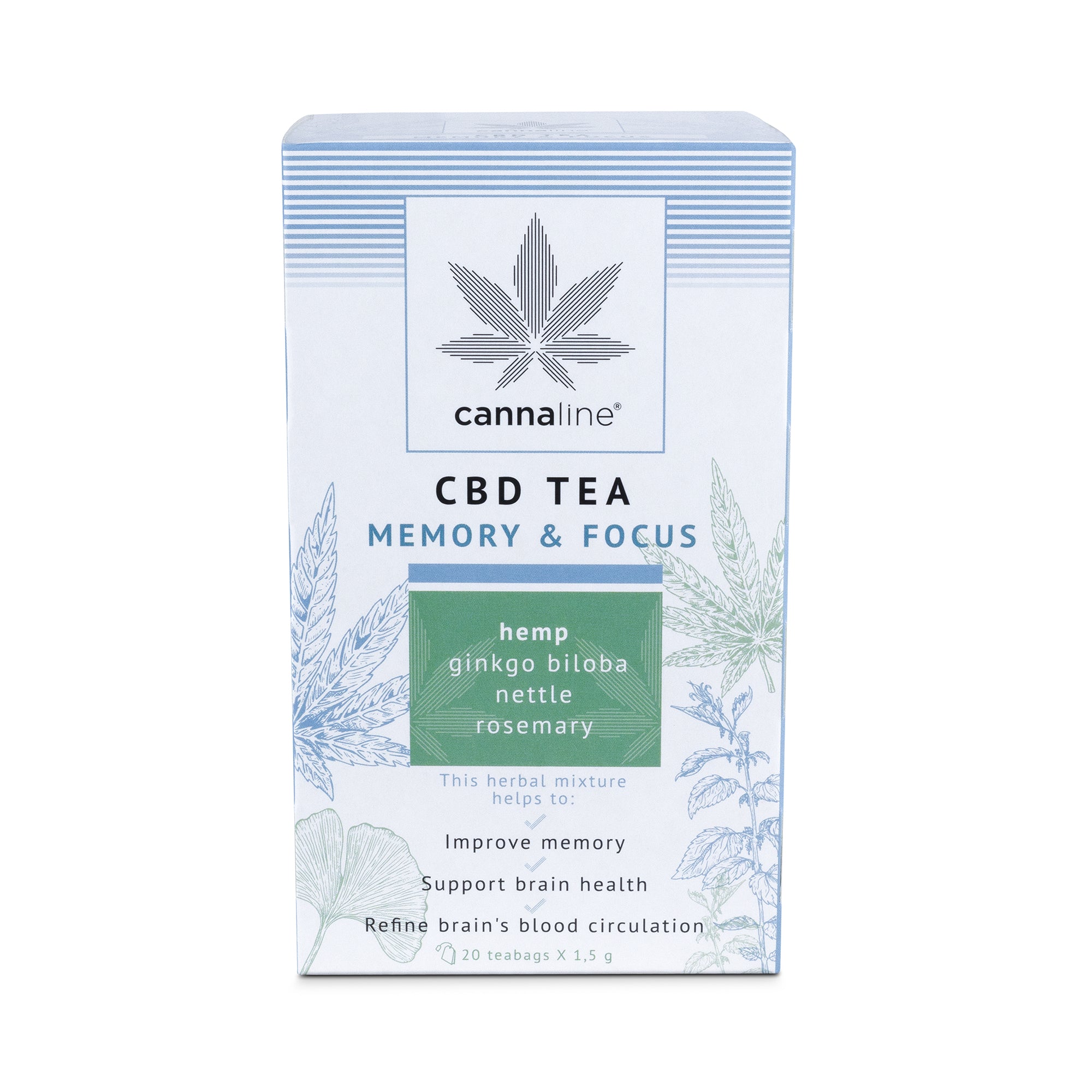 კანალაინის სიბიდი ჩაი - CANNALINE CBD TEA