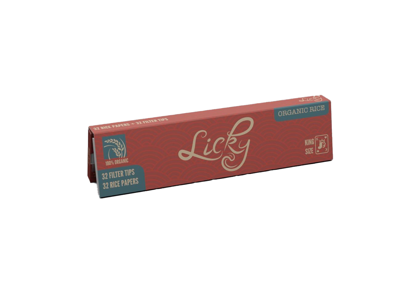 შესახვევი ქაღალდი - Licky RICE King Size