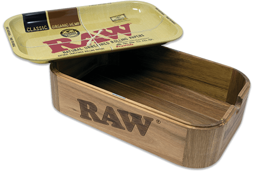 RAW CACHE BOX WITH TRAY LID