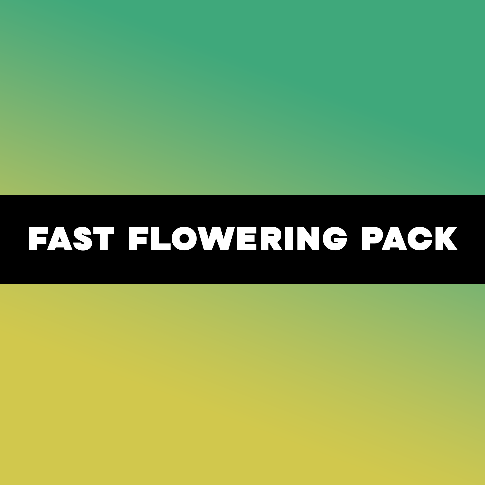 Fast Flowering Pack