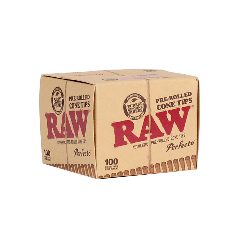 RAW PREROLLED CONE TIPS