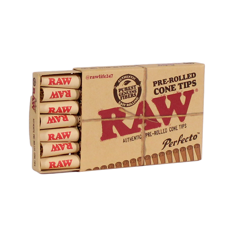 RAW PREROLLED CONE TIPS