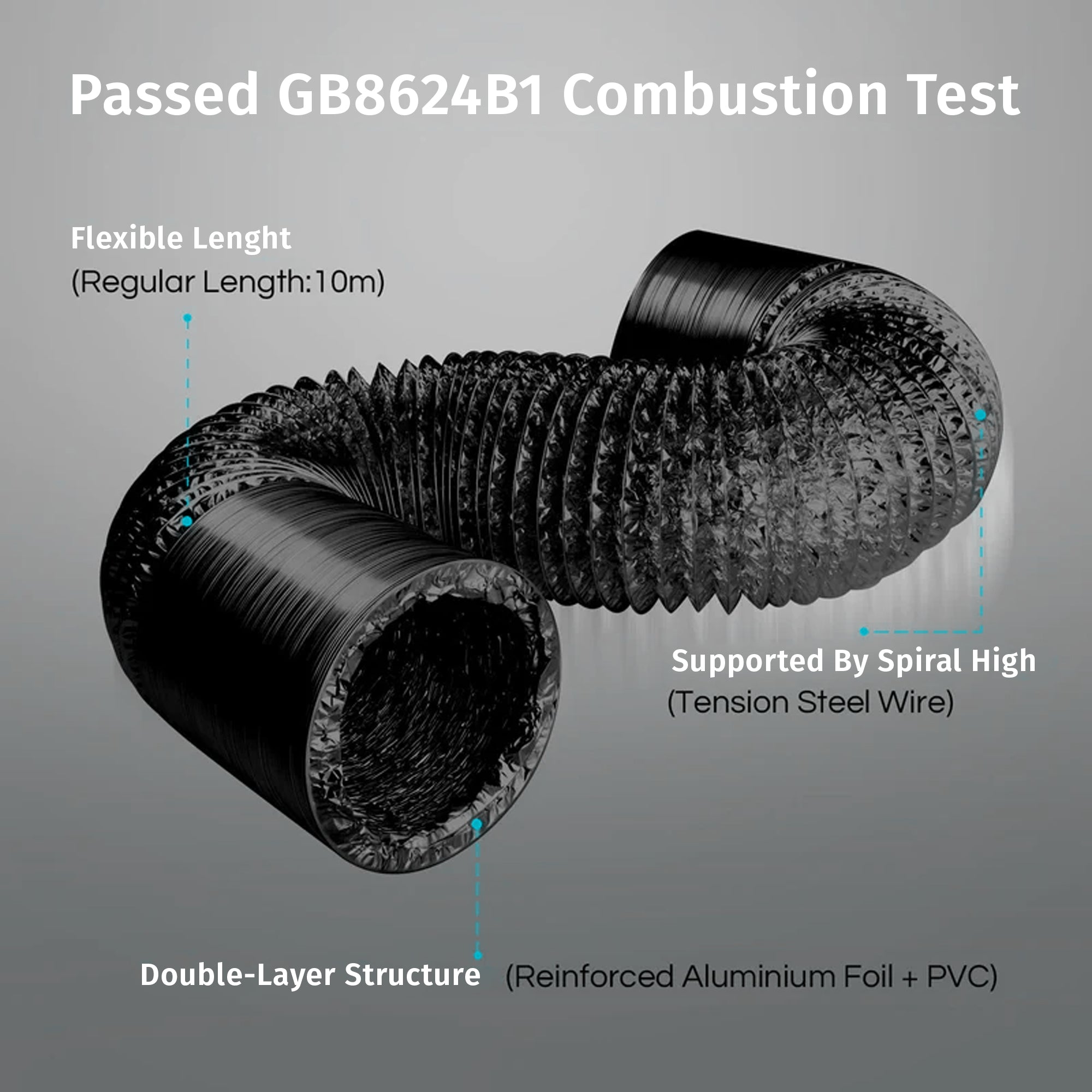 Snake Ray® Flexible Ducting 150mm