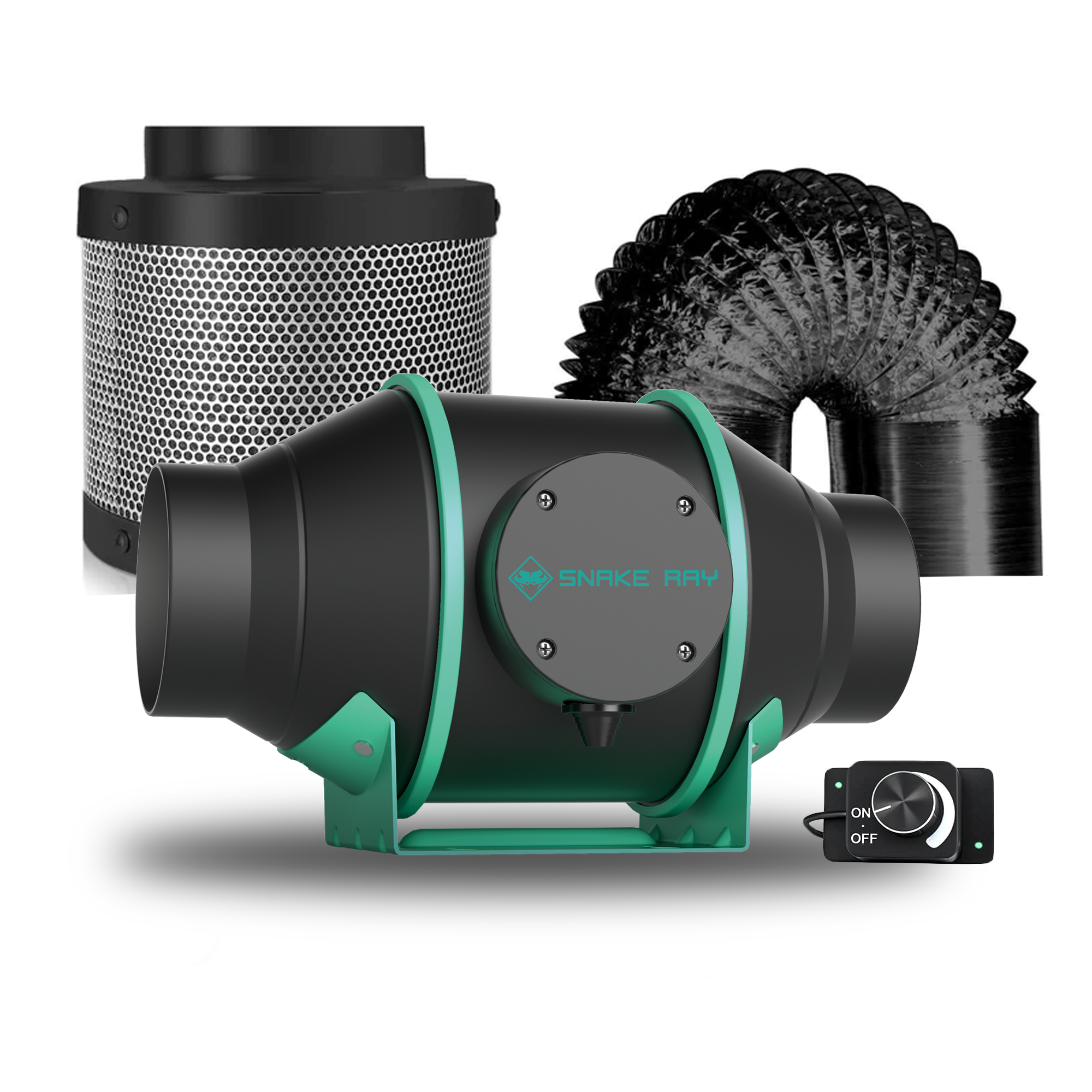 SR100 Filter Kit With Smart Controller - Snake Ray®