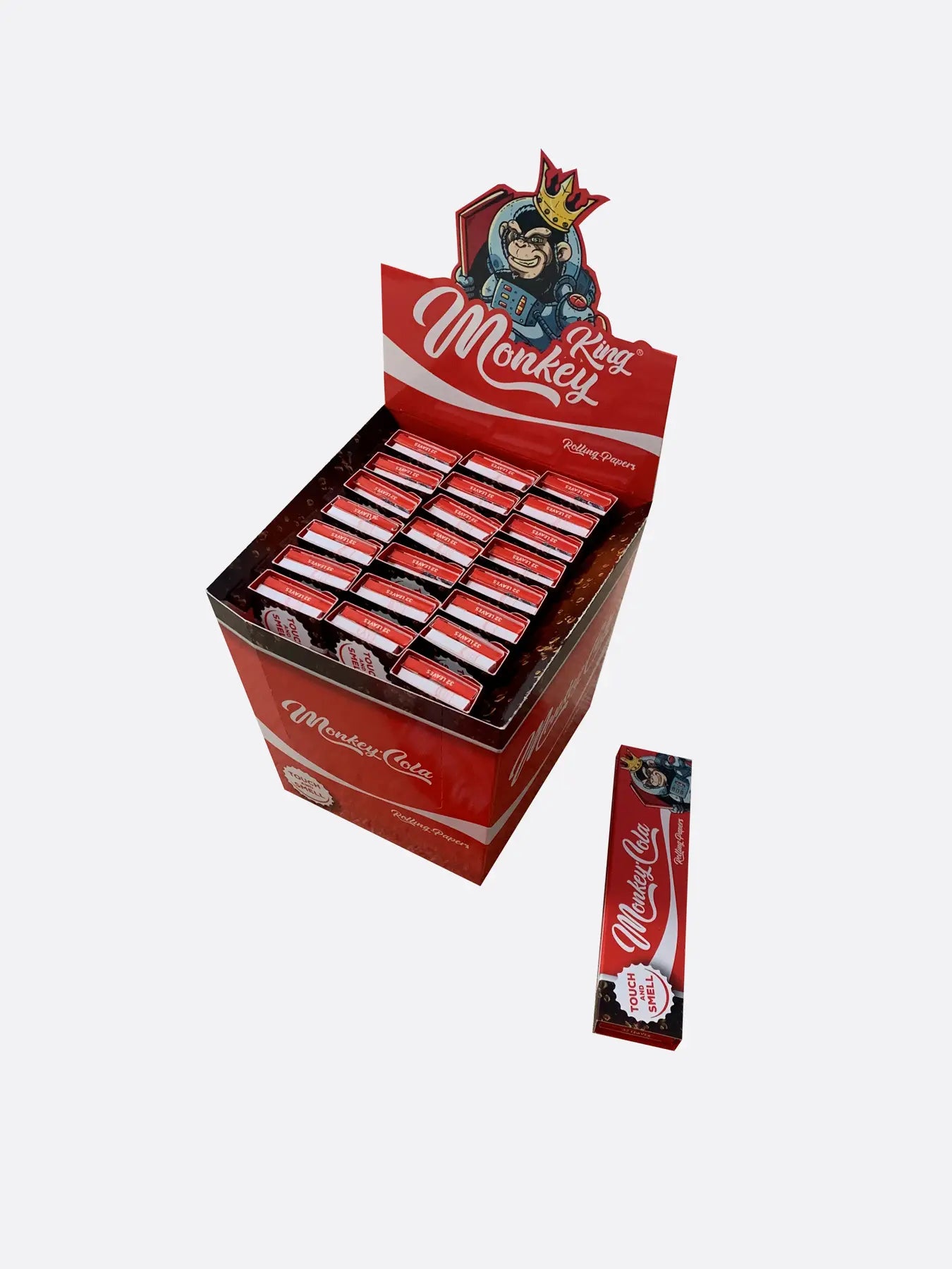 ქაღალდი მაიმუნი - MMCPCSCOLA MONKEY PACK SMELL RED COLA