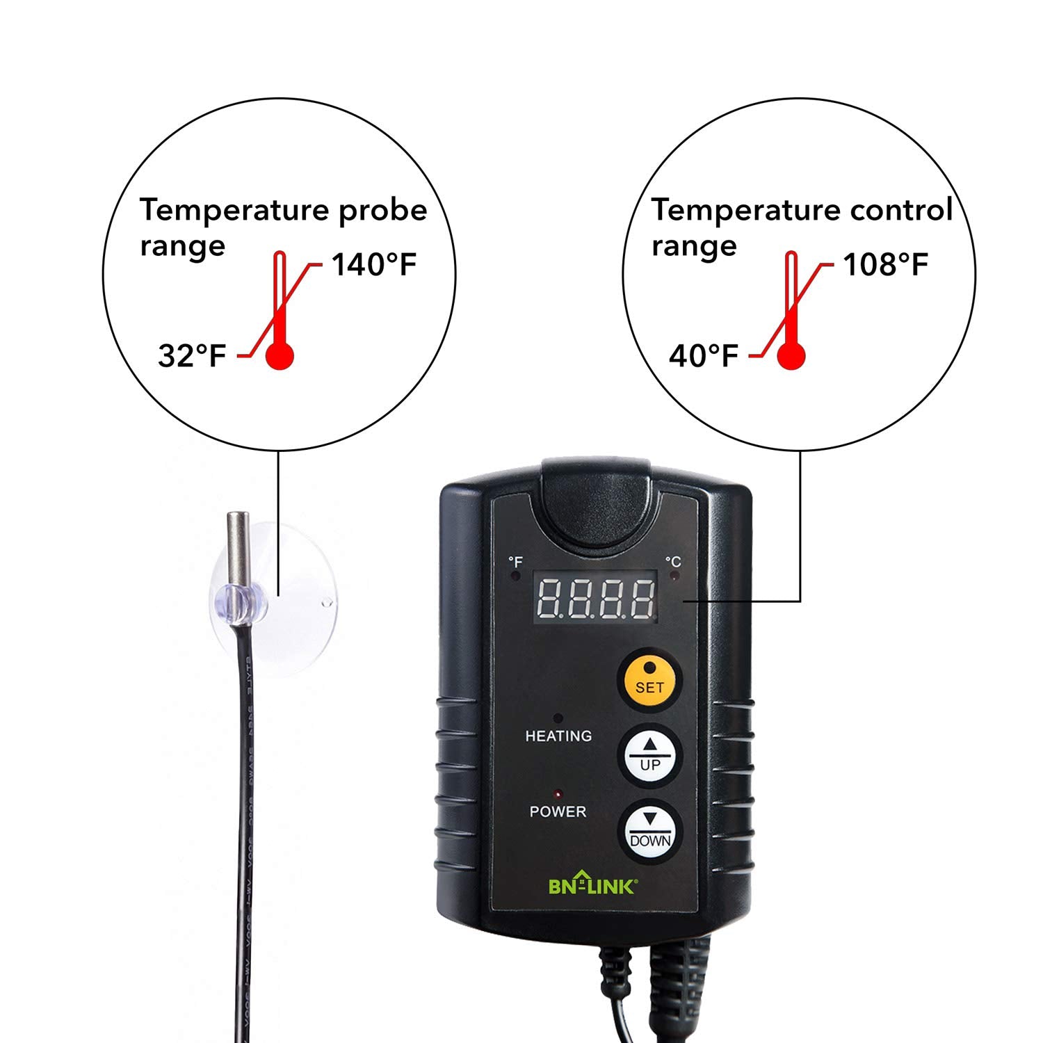 Heat Mat Thermostat Controller