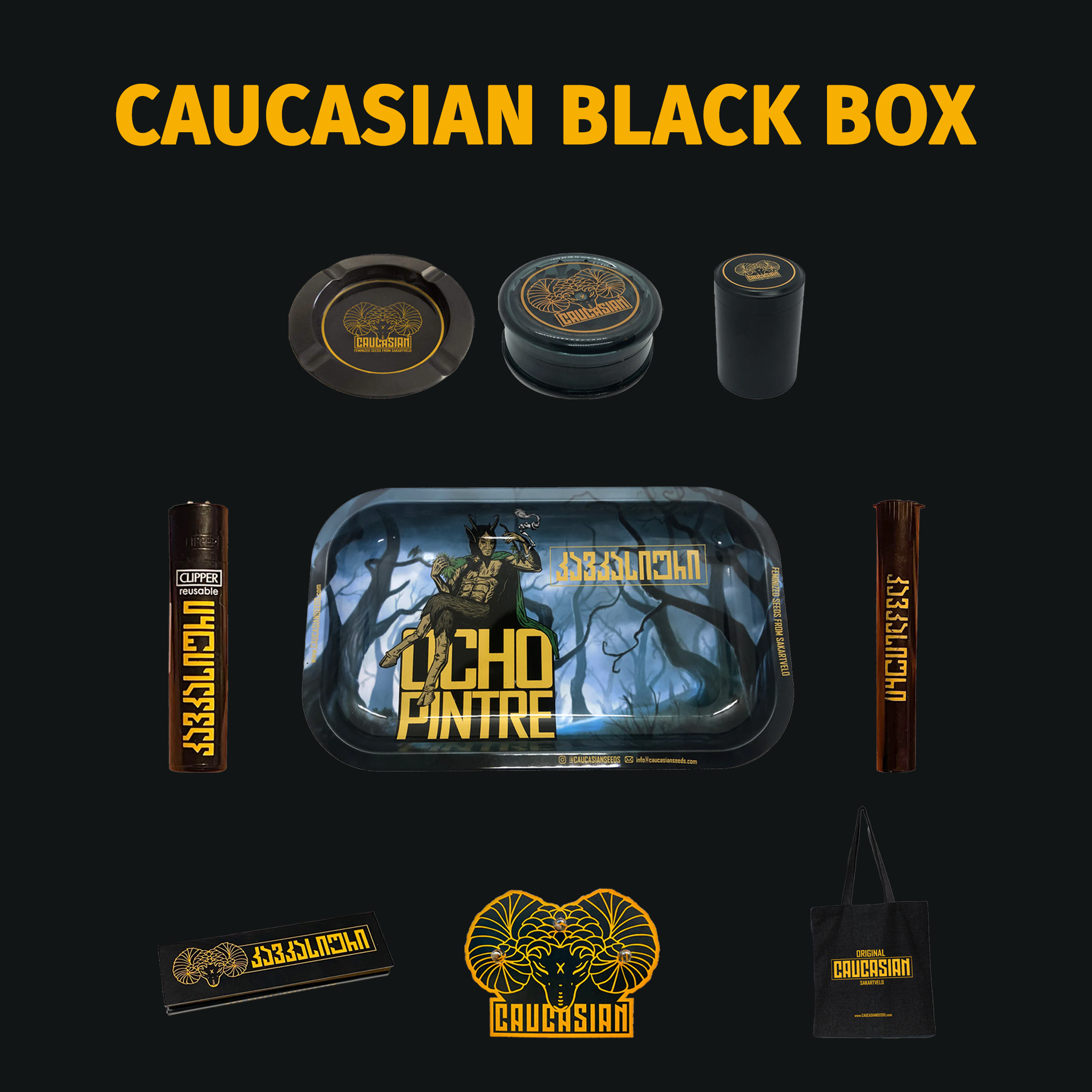 Caucasian Black Box