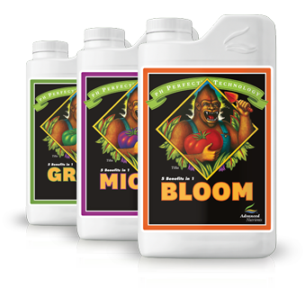 pH Perfect Grow, Micro, Bloom - Advanced Nutrients