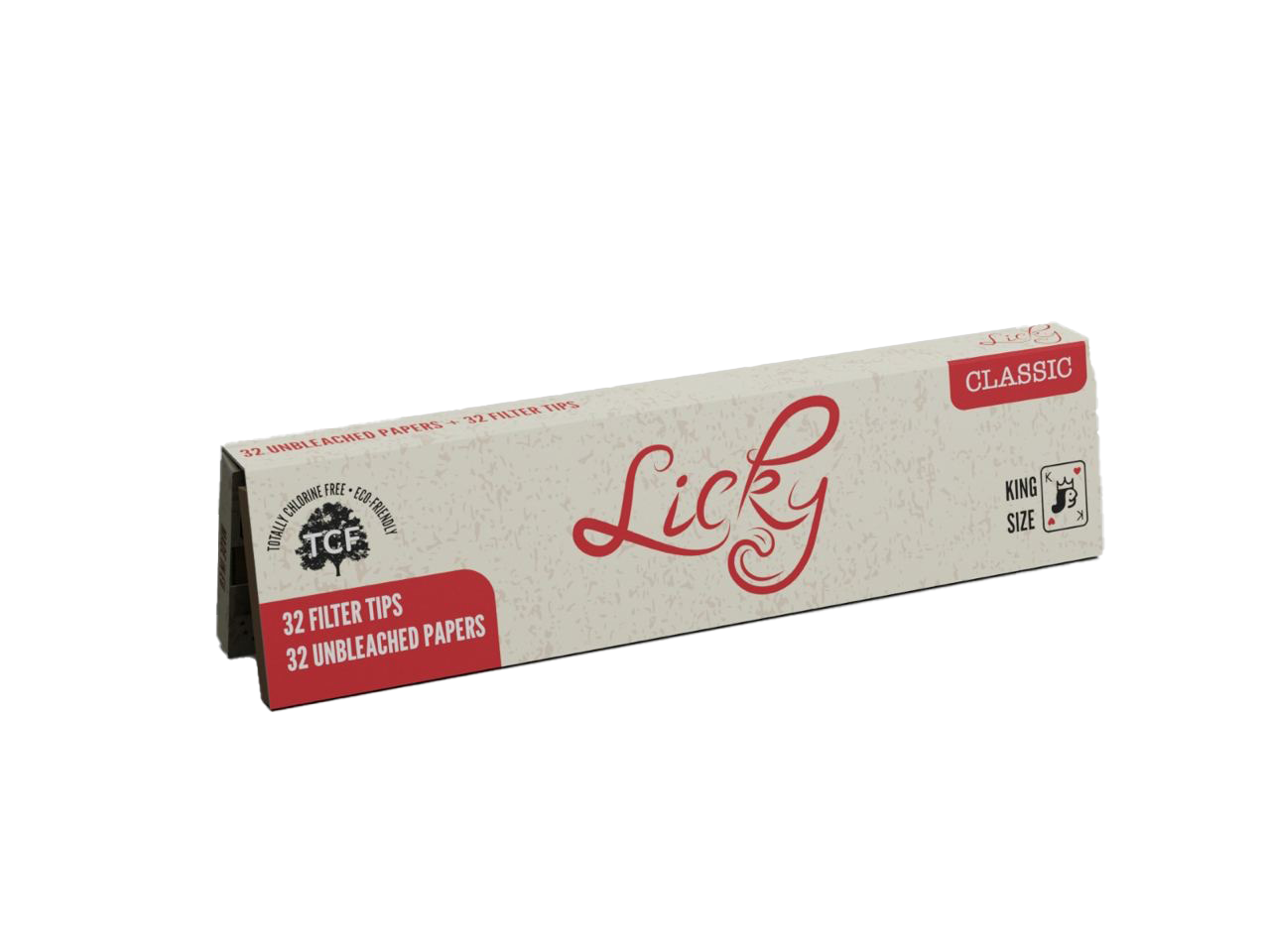 Licky Rolling Paper UNBLEACHED King Size