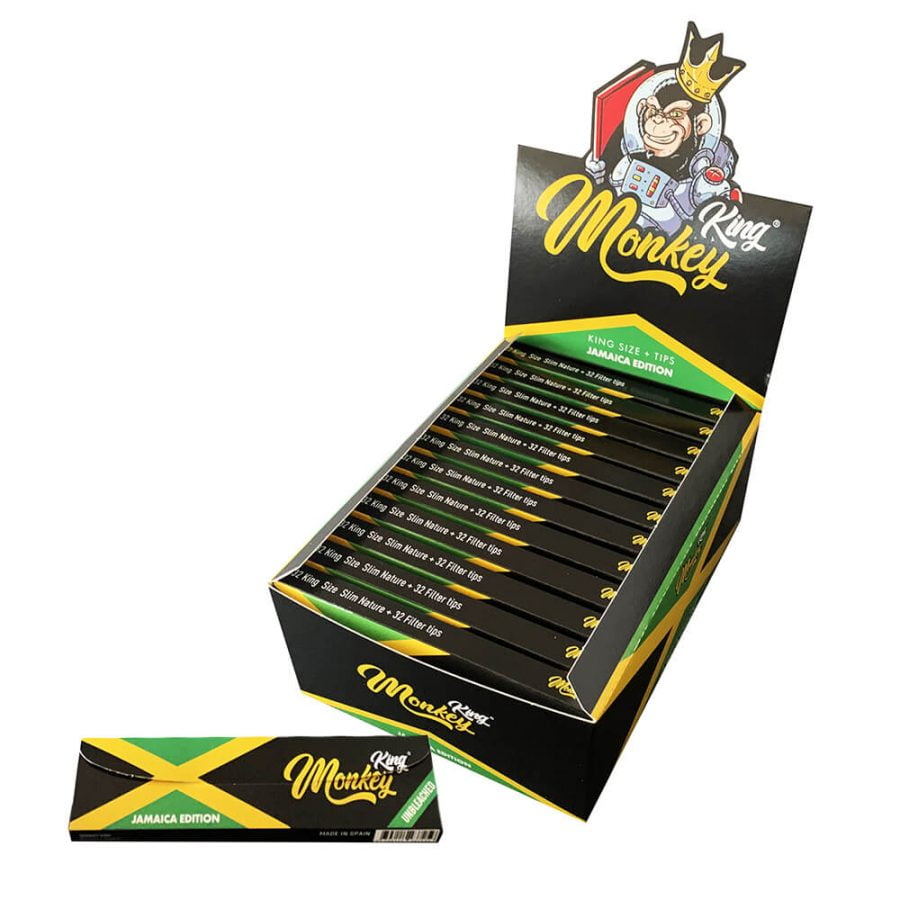 Monkey King KS Rolling Papers Jamaica Edition